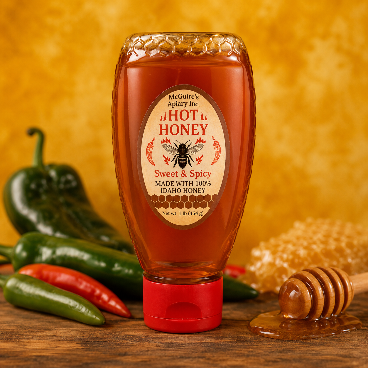 1lb Hot Honey