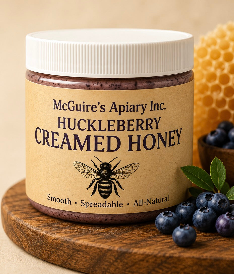 Huckleberry Creamed Honey