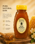 1lb Bottle Raw Honey