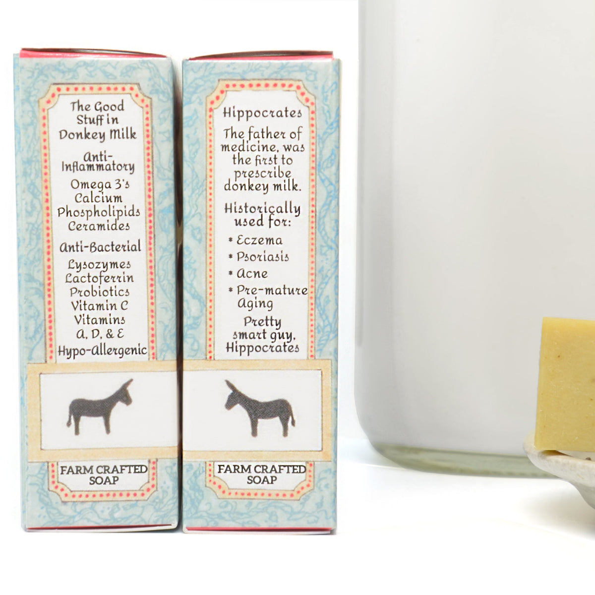 Eucalyptus Mint Moringa Donkey Milk Bar Soap, 4.5 oz