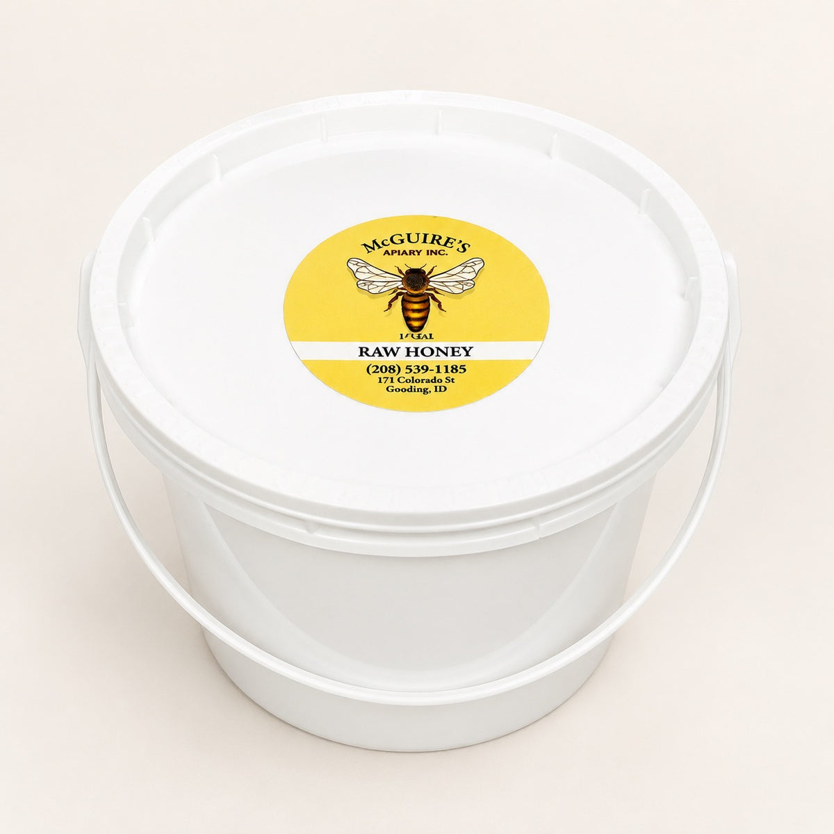 1/3 Gallon Raw Honey