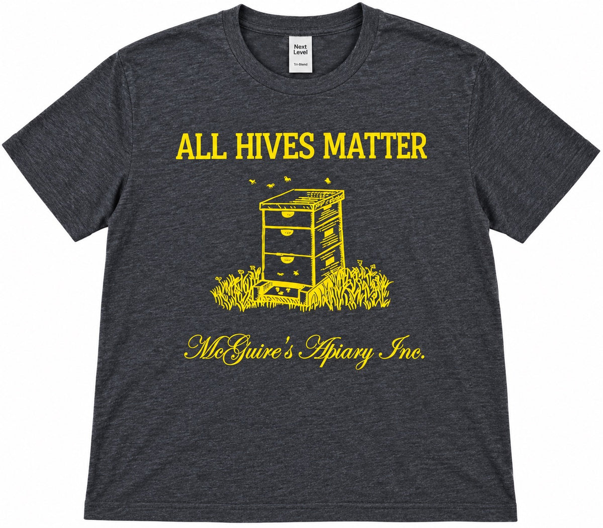 All Hives Matter – Next Level Tri-Blend T-Shirt