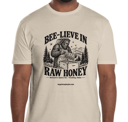 Gildan Softstyle® Jersey T-Shirt – Bee-Lieve in Raw Honey