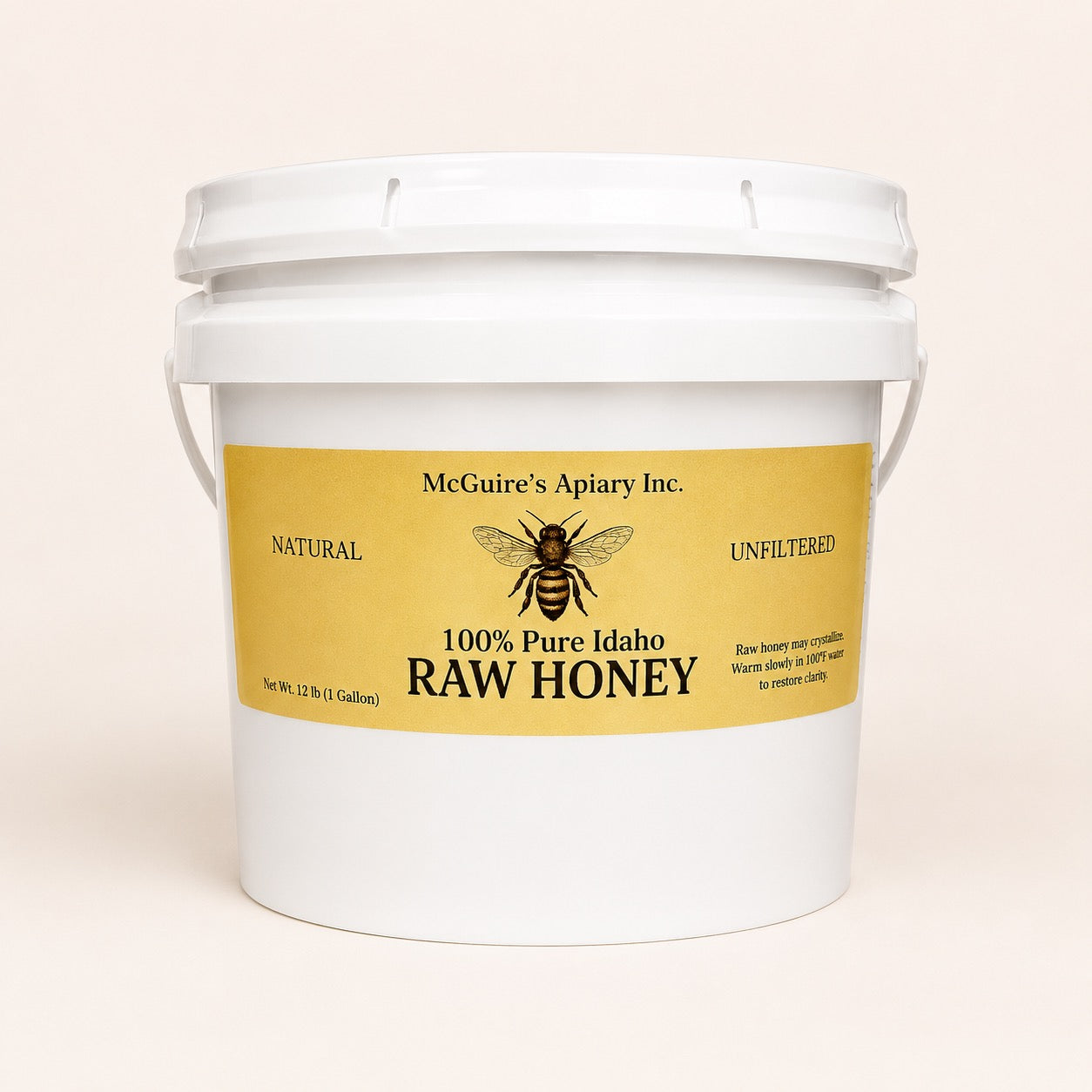1 Gallon Raw Honey