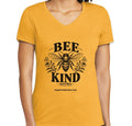 Bee Kind Women’s Tri-Blend V-Neck T-Shirt