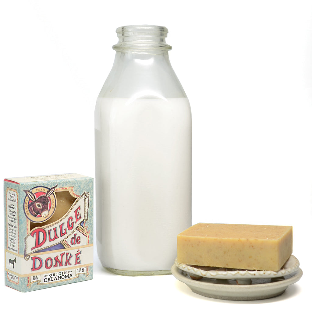 Donkey Milk Bar Soap with Colloidal Oat & Honey 4.5 oz