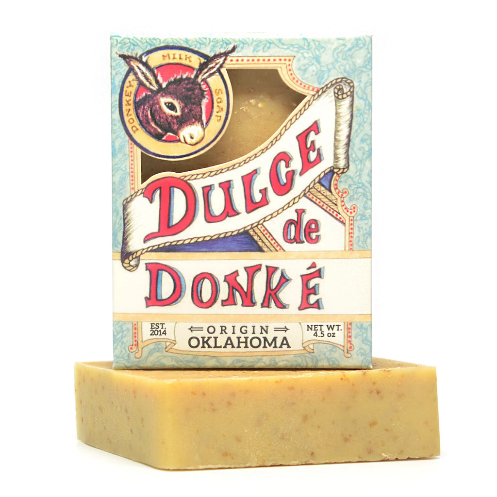 Donkey Milk Bar Soap with Colloidal Oat & Honey 4.5 oz