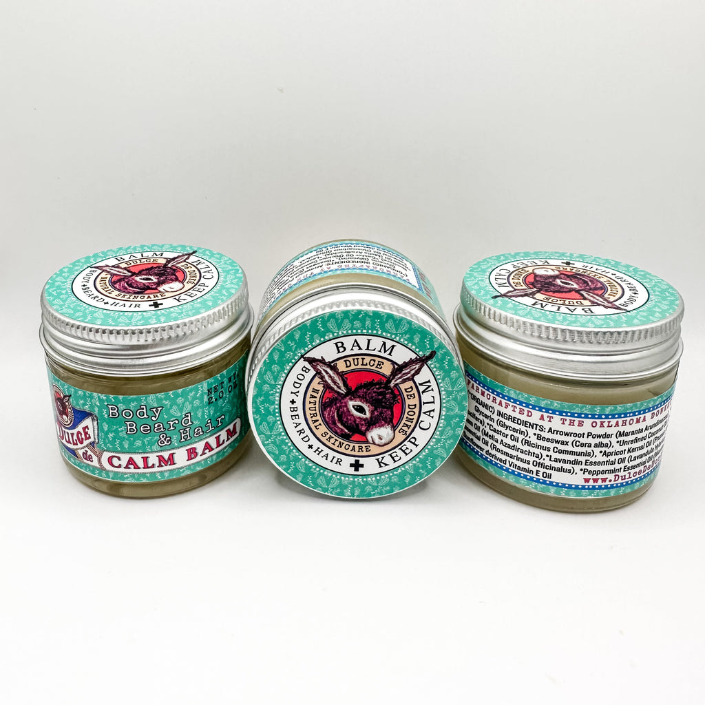 Calm Balm for Body, Beard, and Hair, 2 oz